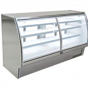 Leader ERHD118-R Curved Glass High Deli Display Case – REMOTE UNIT