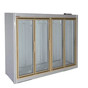 Universal Coolers ADM-4 103" 4 Swing Glass Door Merchandiser Refrigerator - Remote Unit