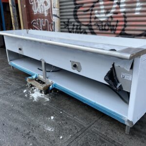 120" Electric Steam Table — 9 Pans, 208 Volts, NSF Approved